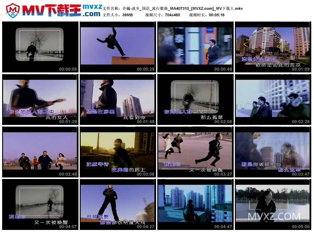 许巍-故乡_国语_流行歌曲_MA407310